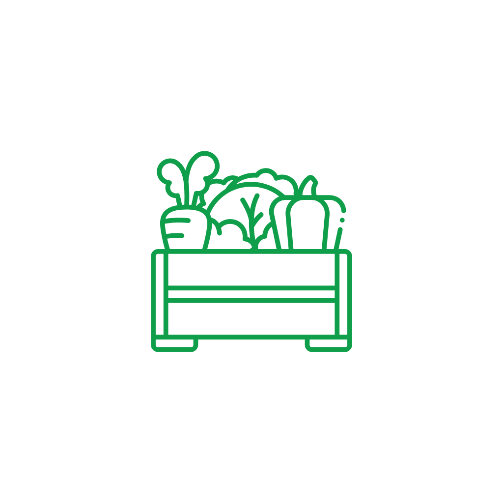 Always-fresh produce 